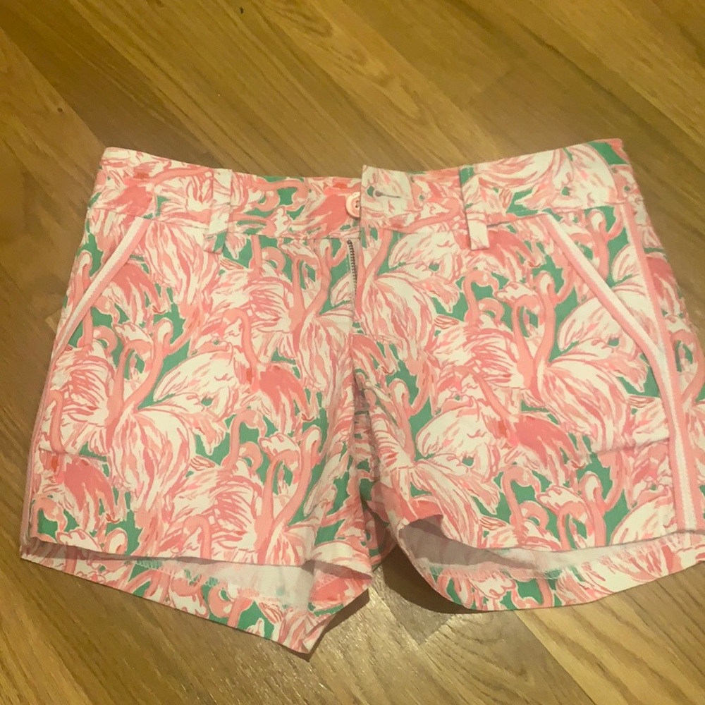 Lily Pulitzer Flamingo Shorts